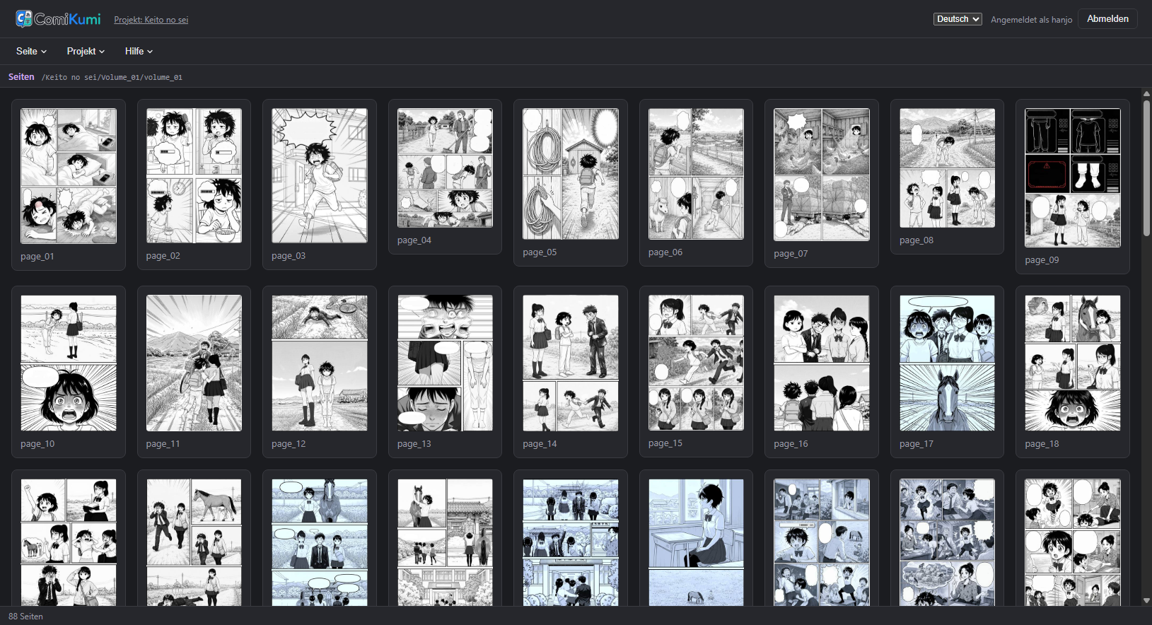 Page grid